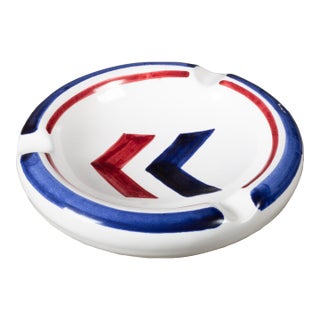 Art Deco Hb Quimper Ashtrays, France c.1930-Two Available For Sale