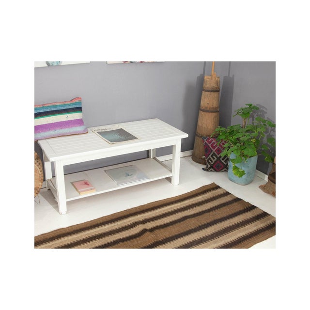 Vintage Brown Turkish Kilim Rug - 2`9" X 6`3" For Sale In Los Angeles - Image 6 of 6