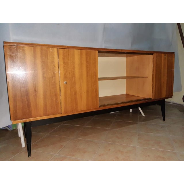 Art Deco Cabinet Chest from WFM Włocławek Furniture Factory, 1970s For Sale - Image 17 of 18