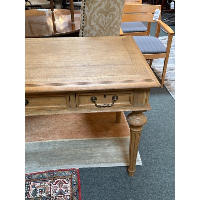 Restoration Hardware Restoration Hardware French Partner's Desk For Sale - Image 4 of 12