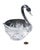 Vintage Cut Crystal Swan Candy Bowl For Sale - Image 4 of 5