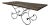 Steel Base French Style Bakers Table For Sale