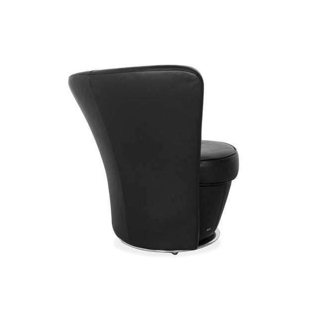 Eves Island Leather Armchair Black from Bretz For Sale - Image 6 of 10