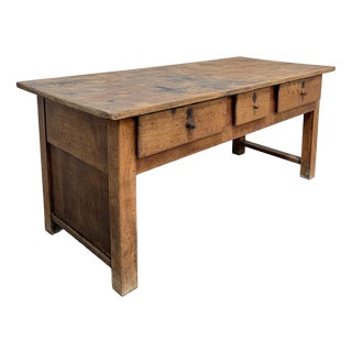 Antique Workshop Workbench, 1900s For Sale