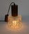 Dimensions: ø14 x d25 total height: 50 cm standard e27 metal socket small teak and molded glass lantern. the buyer can...