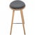 Mater Bar Stool in Oak and Black Leather, 2020 For Sale - Image 5 of 9