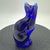 Add a touch of vintage elegance and feline charm to your collection with this **Vintage Mid-Century Modern Fenton Cobalt...