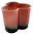 Pink and Green Planter Pot 1950s Hull Pottery Cachepot Ombre For Sale