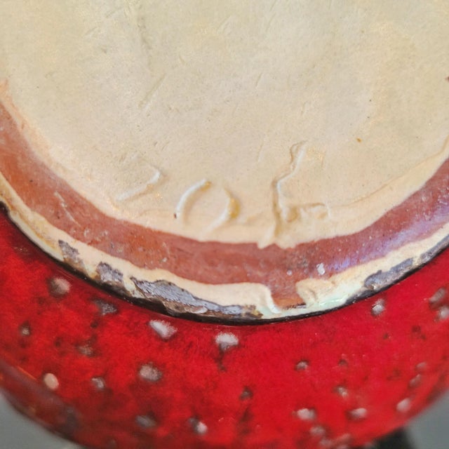 Carstens Red Atelier Series Jug Vase Nr. 201 For Sale - Image 10 of 10