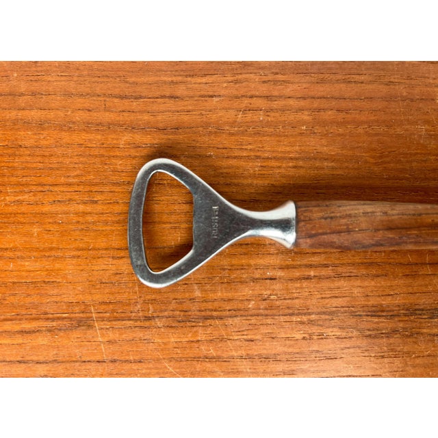 Mid 20th Century Mid-Century Modern Danish Bottle Opener in Teak, 1960s For Sale - Image 5 of 14