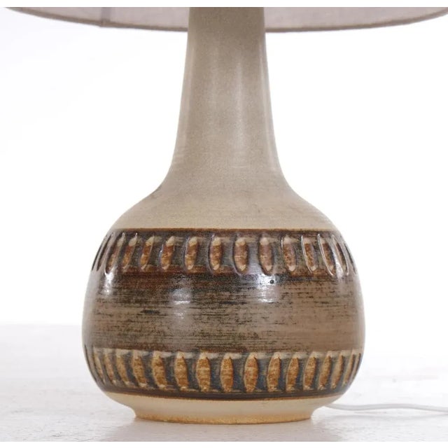 Table Lamps attributed to Søholm Keramik, Denmark, 1960s, Set of 2 For Sale - Image 6 of 8