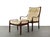 1970s Bentwood Lounge Chairs with Ottoman in Rosewood and Original Fabric made in Denmark - 3 Pieces For Sale - Image 5 of 8