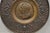 Antique Embossed Copper Neoclassical Bach and Haendel Charger Plates - A Pair For Sale - Image 9 of 12