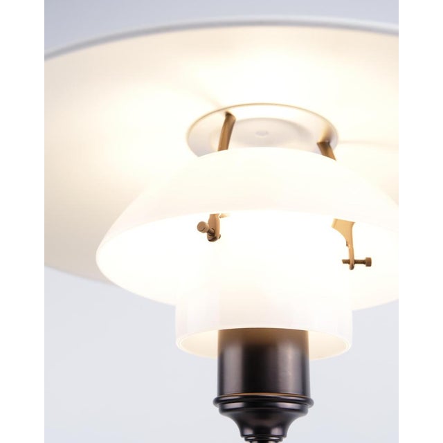 Model Ph 3½-2½ Table Lamp in Yellow Metal and Burnished Brass by Poul Henningsen for Louis Poulsen For Sale - Image 5 of 10