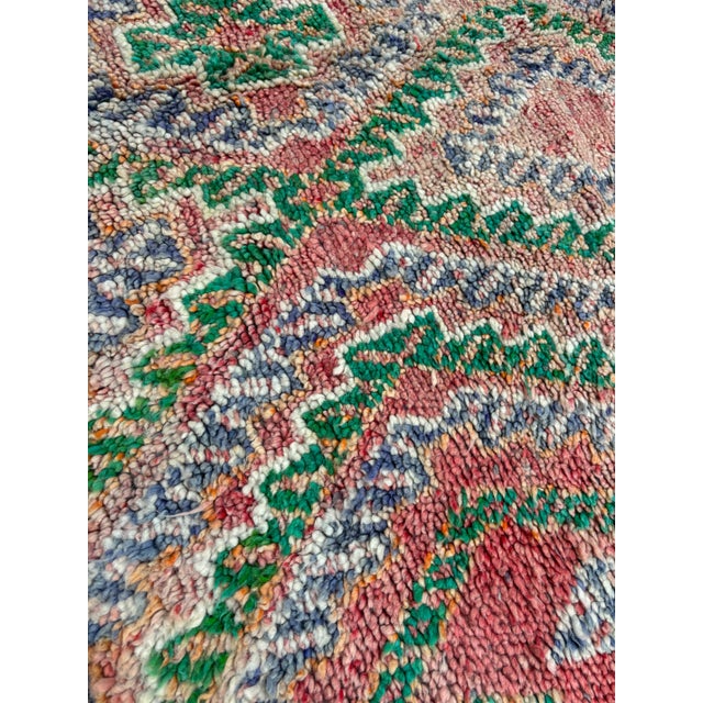 Berber Tribes of Morocco Boho Chic Berber Rug For Sale - Image 4 of 8
