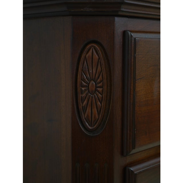 Ethan Allen Georgian Court Cherry Lingerie Chest For Sale - Image 11 of 15