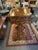 Brown 1990s Vintage Maitland Smith Single Drawer Table With Side Pullout Shelves For Sale - Image 8 of 11