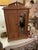 French Antique Miniature Birdseye Maple/*Pine Chinoiserie Wooden Armoire For Sale - Image 3 of 18