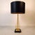 Mazzega Murano Pair of 1990s Amber, Mid Century Modern Murano Glass Lamps For Sale - Image 4 of 12