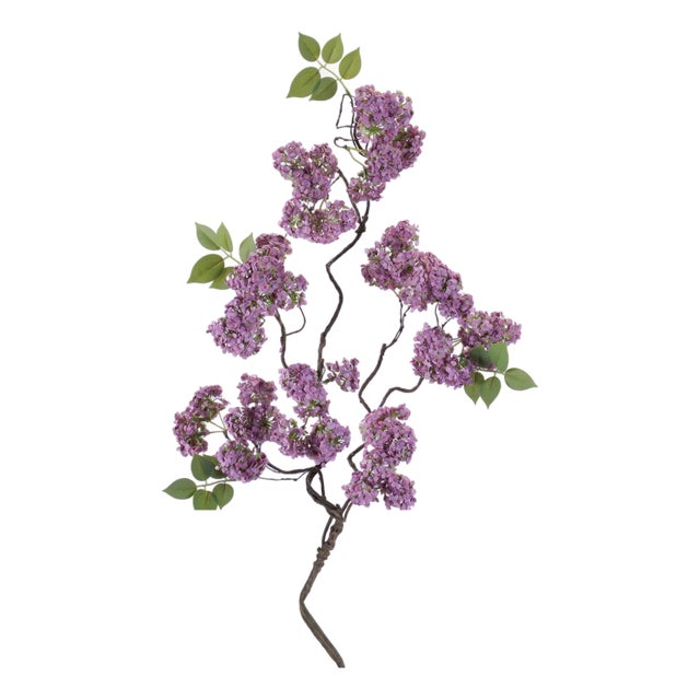 Floral Twig Branch (Set of 2) For Sale
