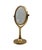 Organic Modern Hammered Brass Table Mirror, France, 1960s For Sale - Image 9 of 11