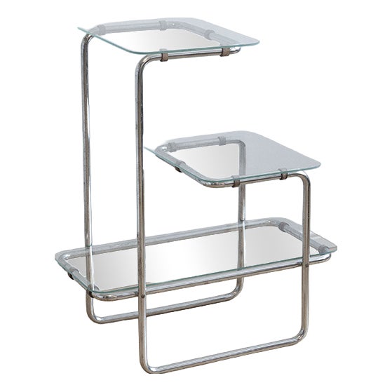 Bauhaus Model B 136 Table by Emile Guyot for Thonet, 1930s For Sale