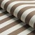 Schumacher SAMPLE - Schumacher Edwin Stripe Medium Wallpaper In Mocha For Sale - Image 4 of 4