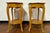 French Louis XV Style Burled Wood Side Tables, Nightstands or Gueridons - A Pair For Sale - Image 4 of 13