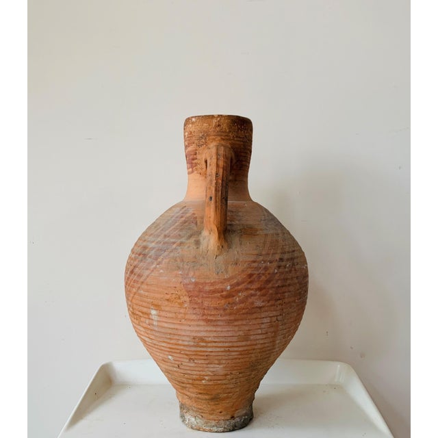 19th Century Picher "Cantaro" from Calanda, Spain, Terracotta Vase For Sale - Image 18 of 18