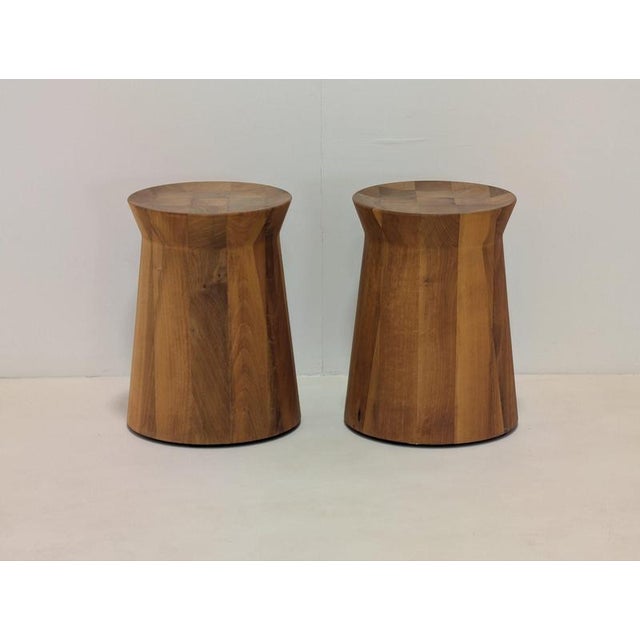 Dama Side Tables in Wood from Poliform, Set of 2 For Sale - Image 13 of 13