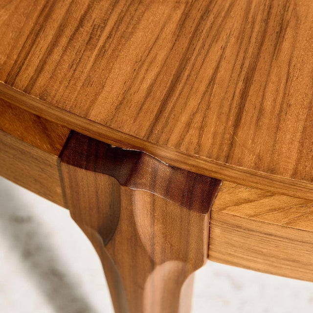 Walnut Coffee Table with Ceramic Top, 1970s For Sale - Image 10 of 17