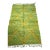 Lime Green Diamond Wool Moroccan Beni Ourain Rug For Sale
