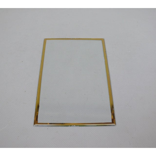 Art Nouveau Möwel Picture Frame in Brass and Enamel from D.R.G.M, Germany, 1890s For Sale - Image 17 of 18