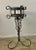 Spanish Pair of 19th Century Wrought Iron Wall-Mounted Plant Holders or Torchères For Sale - Image 3 of 11