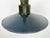 Industrial Blue Enamel Military Pendant Lamp with Cast Aluminium Top, 1960s For Sale - Image 4 of 16