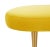 Not Yet Made - Made To Order Corinne Velvet Oval Bench - Marigold For Sale - Image 5 of 7