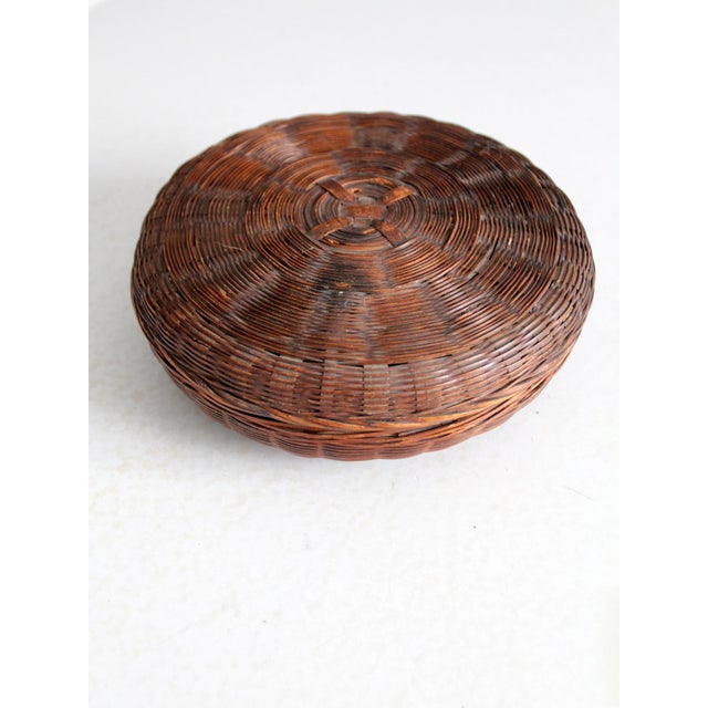 Antique Chinese Sewing Basket For Sale - Image 9 of 10
