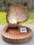 1950s Alexander Noll Carved Wood & Mother of Pearl Lidded Cigarette Box For Sale - Image 9 of 13