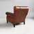 Art Nouveau Armchairs with Armrest in Brown Leather, England, 1920s, Set of 2 For Sale - Image 4 of 18