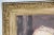 Wood Vintage Oil on Canvas a Portrait Painting of a Young Girl For Sale - Image 7 of 13