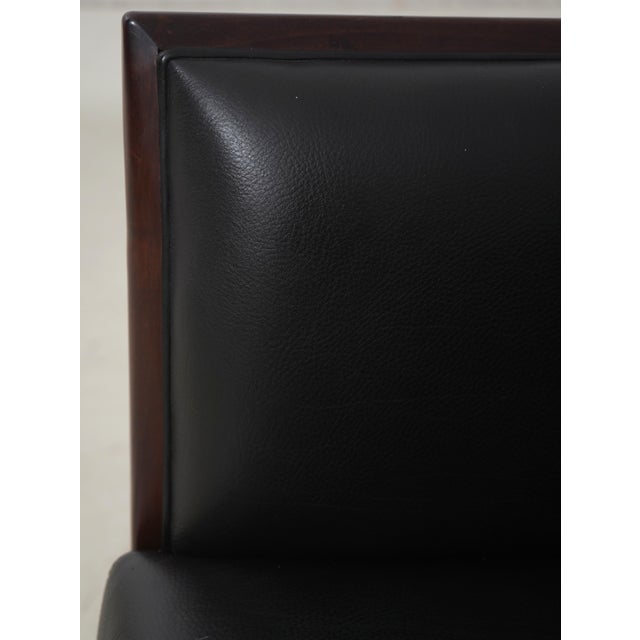 Brown Jaguar Modern Design Leather Club Chair For Sale - Image 8 of 18