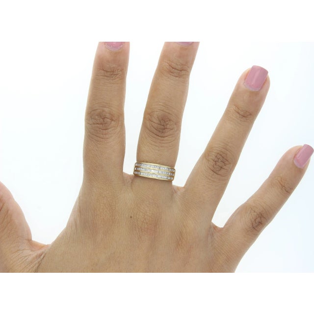 ♥ Product Summary ♥ Main Stone: Diamond Approx. Diamond Carat Weight: .50cttw Diamond Cut: Baguette Diamond Color: H...