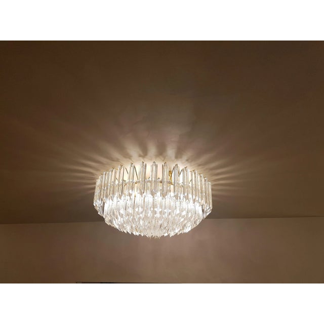 Contemporary Italian Modern Plafone in Murano Glass from Ribes the Art of Glass For Sale - Image 3 of 7