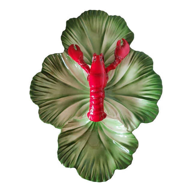 1940s Brad Keeler Lobster Cabbage Dish For Sale