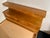 Solid birch queen sized floating platform bed with illuminated, built in headboard storage by Thomasville. Headboard...