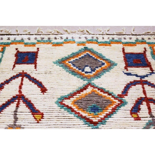 Moroccan Moroccan Modern Hand Knotted Wool Rug, 3'x5' For Sale - Image 3 of 4