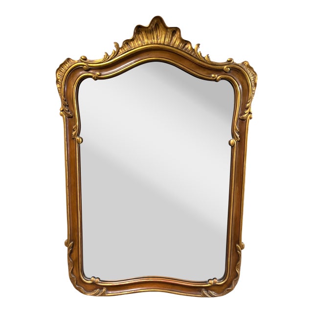 Vintage John Widdicomb Shell Mirror French Rocco Style For Sale