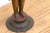 18th Century Antique Indian Cinnabar Bronze Apsara Statue For Sale - Image 5 of 11