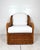 Late 20th Century Vintage Wicker Work Style Wicker Rattan Lounge Chair For Sale - Image 5 of 12