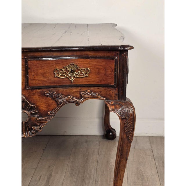 Baroque Portuguese Desk - Center Table Circa 19th Century For Sale - Image 12 of 13